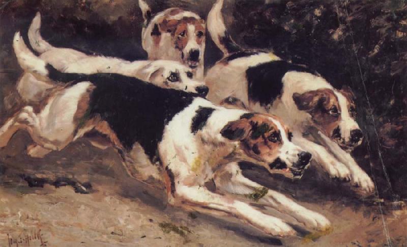 Johannes Frederik Hulk Some Dogs